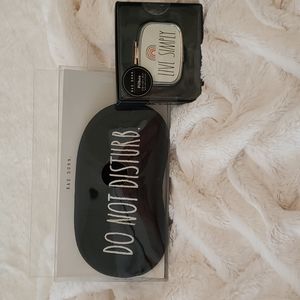 Rae Dunn Sleep Mask and Pillbox
